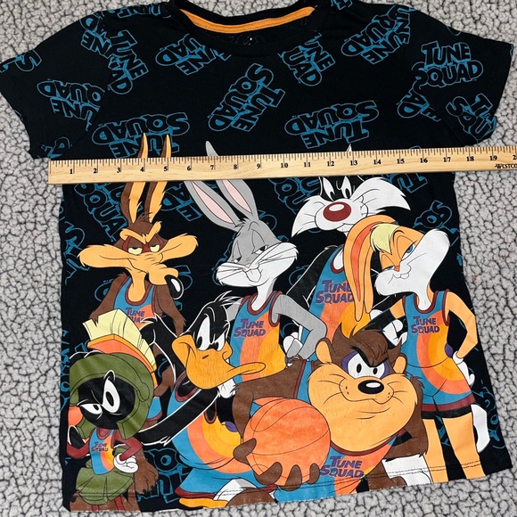 EUC 1996 Space Jam Looney Tunes Tune Squad t shirt youth large, vintage, OG bugs - Picture 5 of 10